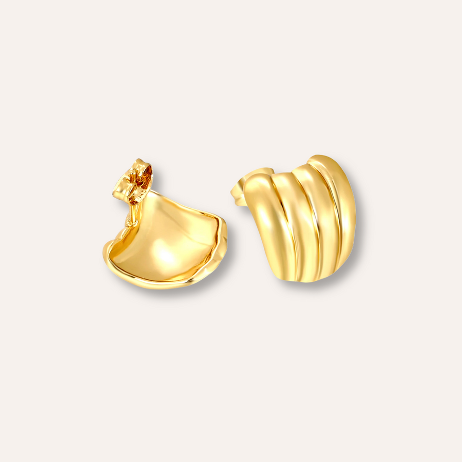Ribbed Dome Studs