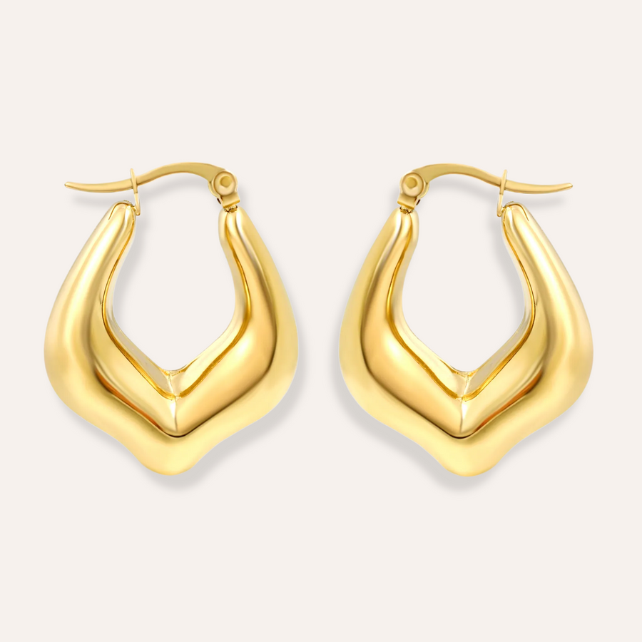 Luxe Drop Hoops