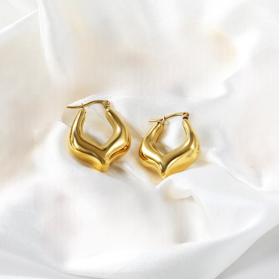 Luxe Drop Hoops