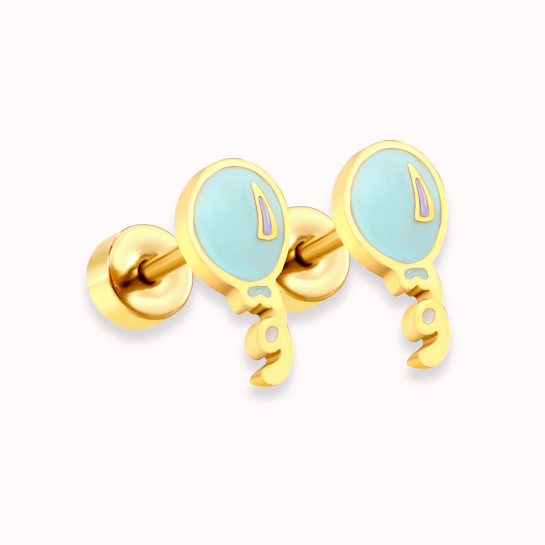 Balloon Pop Flat Back Studs
