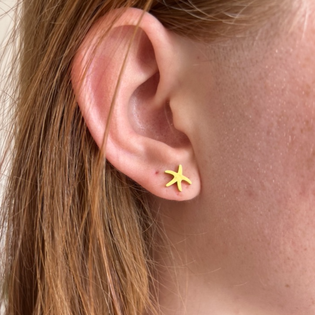 Starfish Flat Back Studs