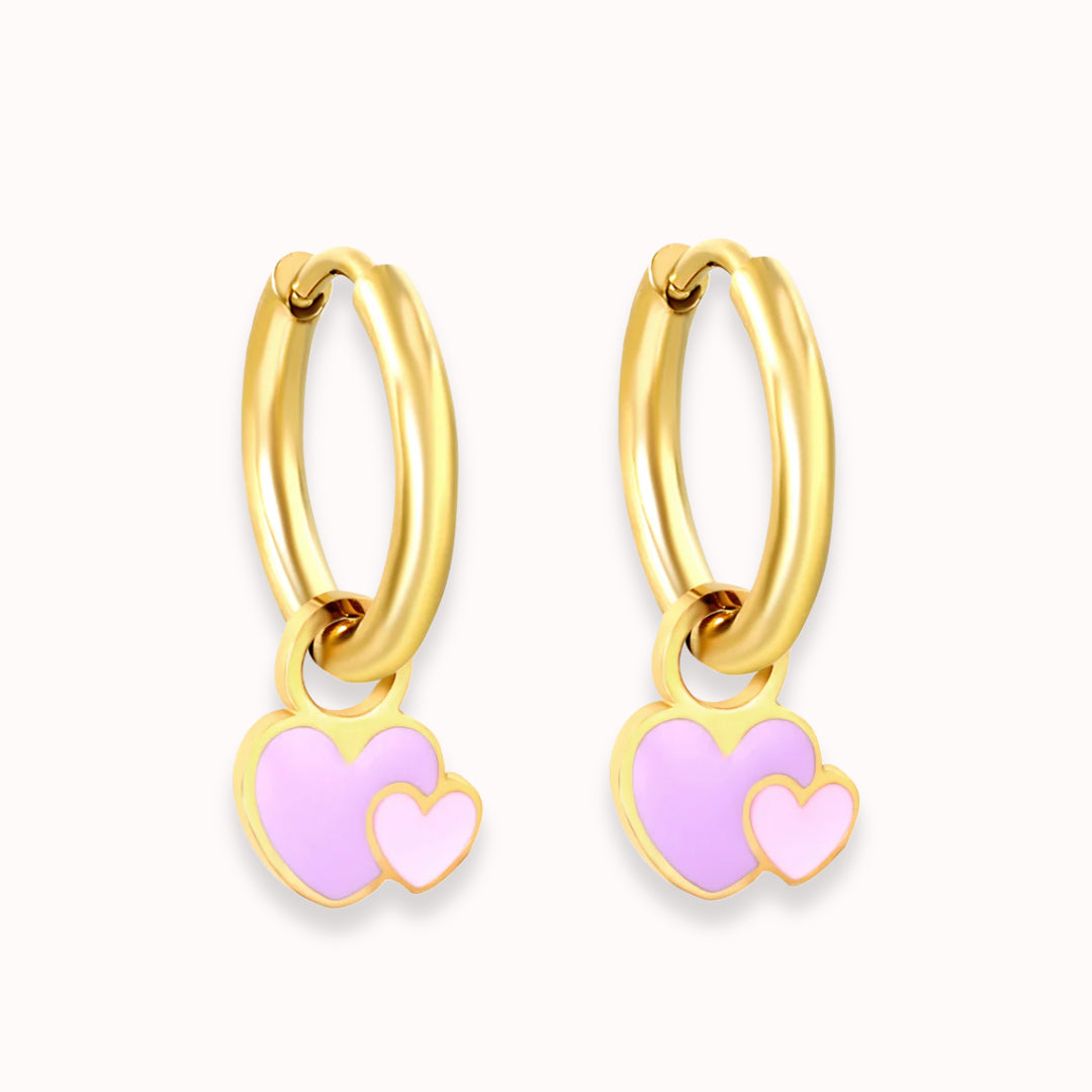 Double Love Heart Huggies