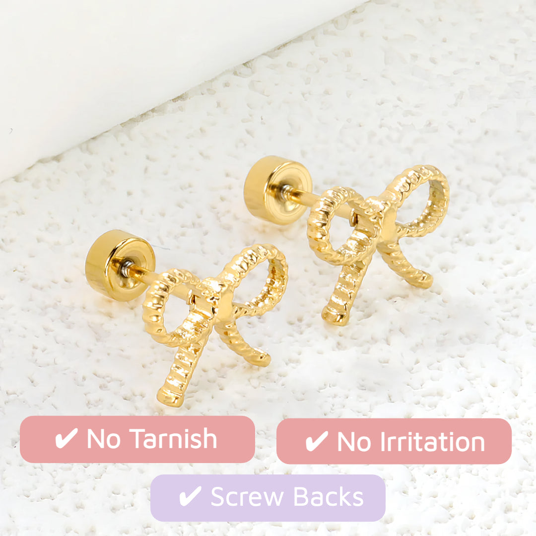 Ribbon Bow Flat Backs