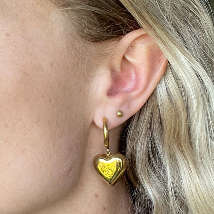 Simple Flat Back Studs Silver