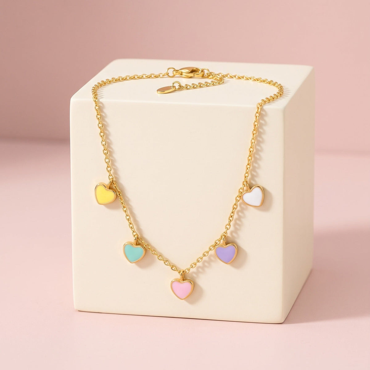 Candy Hearts Necklace