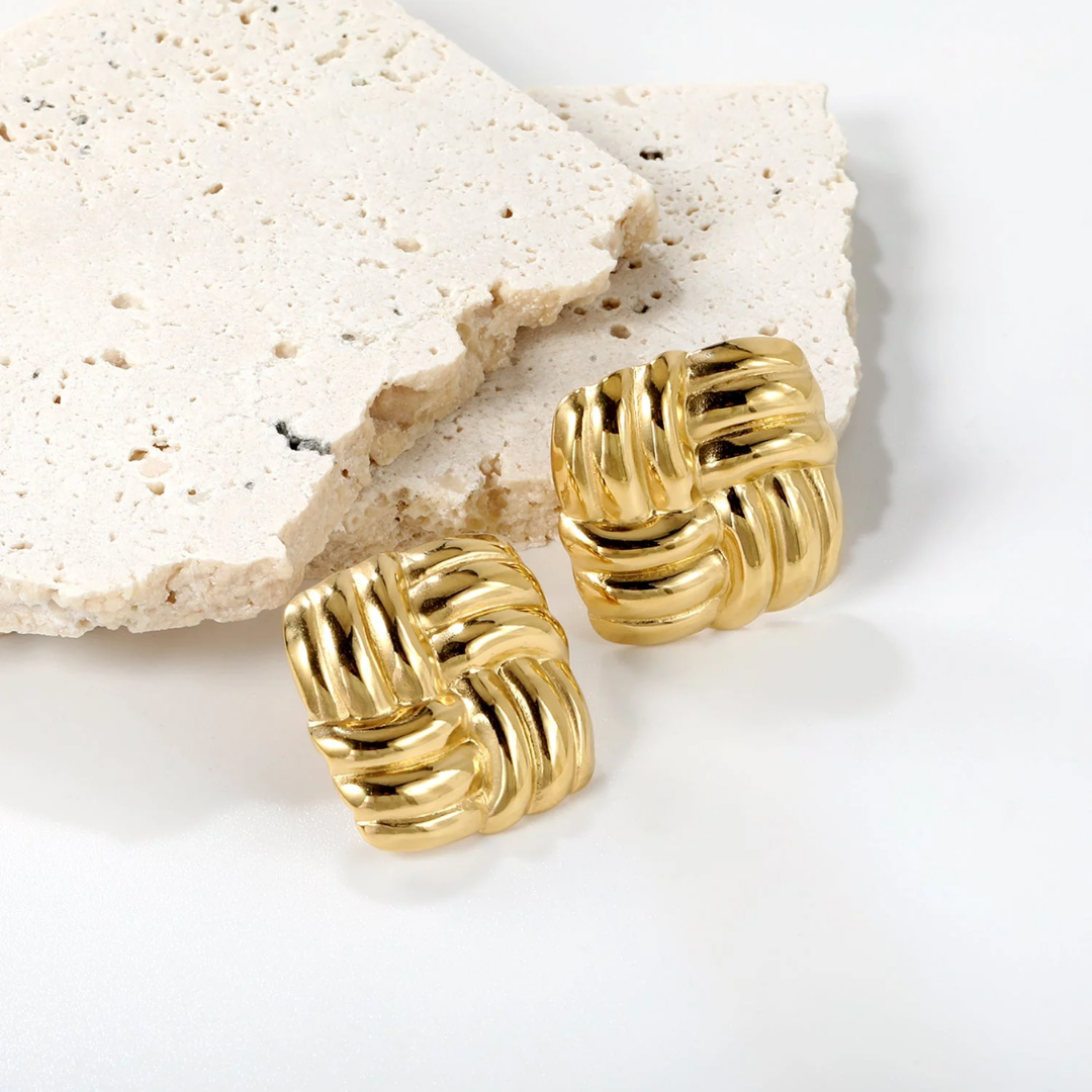 Woven Knotted Studs