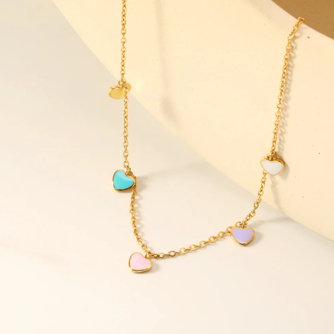 Candy Hearts Necklace