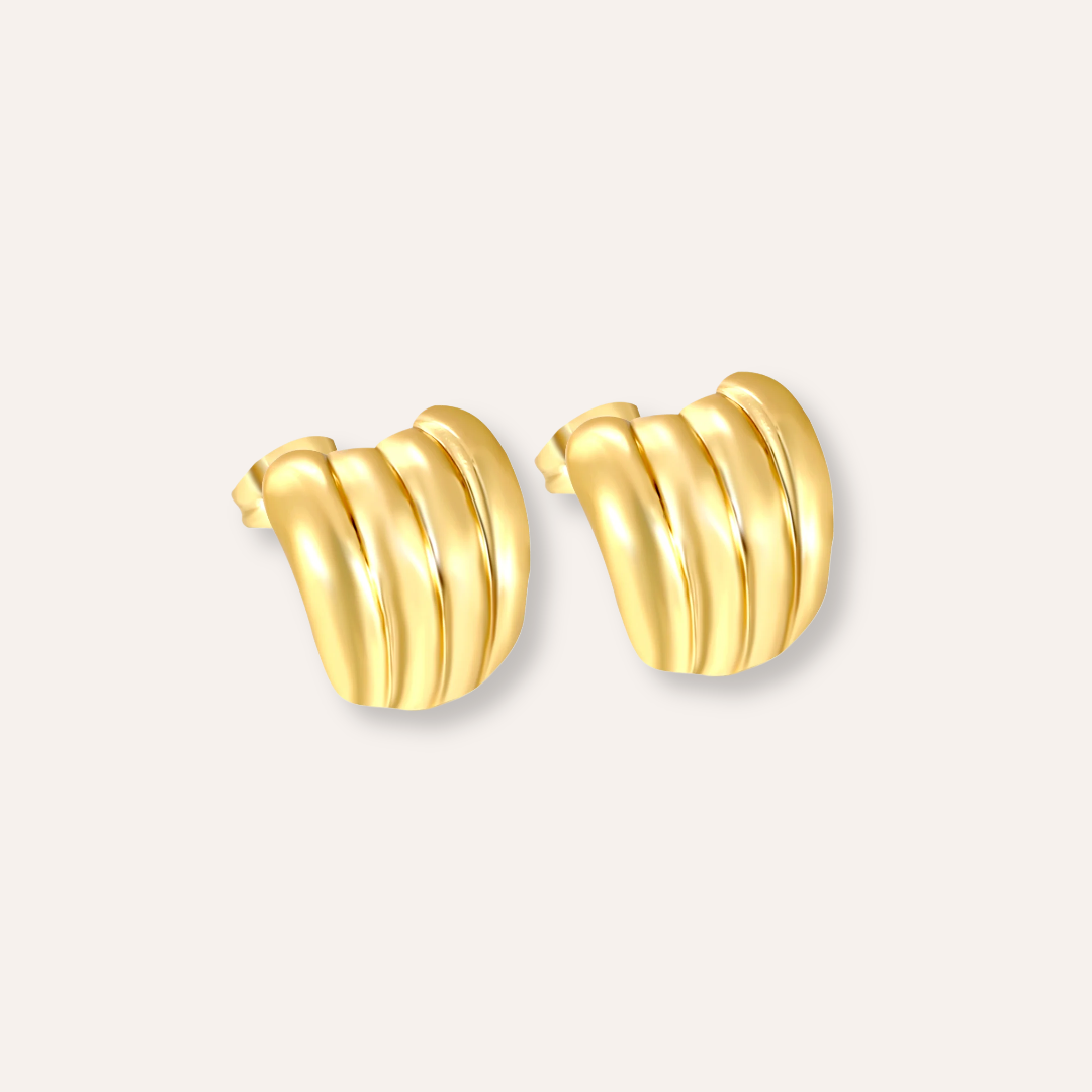 Ribbed Dome Studs