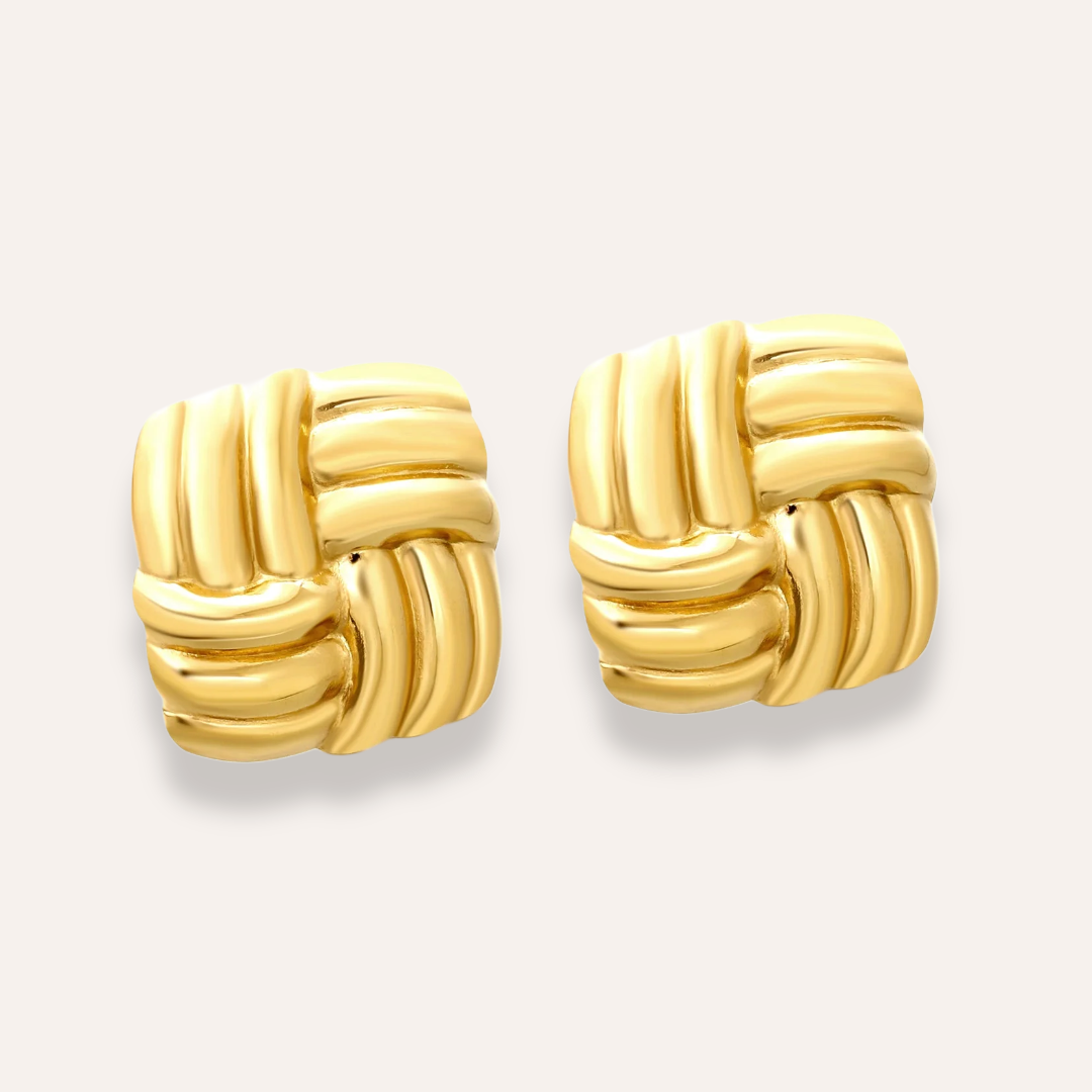 Woven Knotted Studs