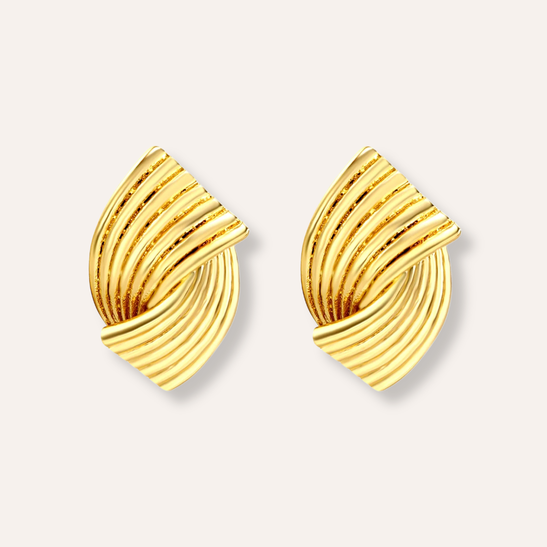 Gold Fold Studs