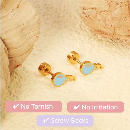 Balloon Pop Flat Back Studs