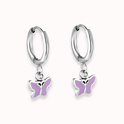 Butterly Flutter Huggies Silver