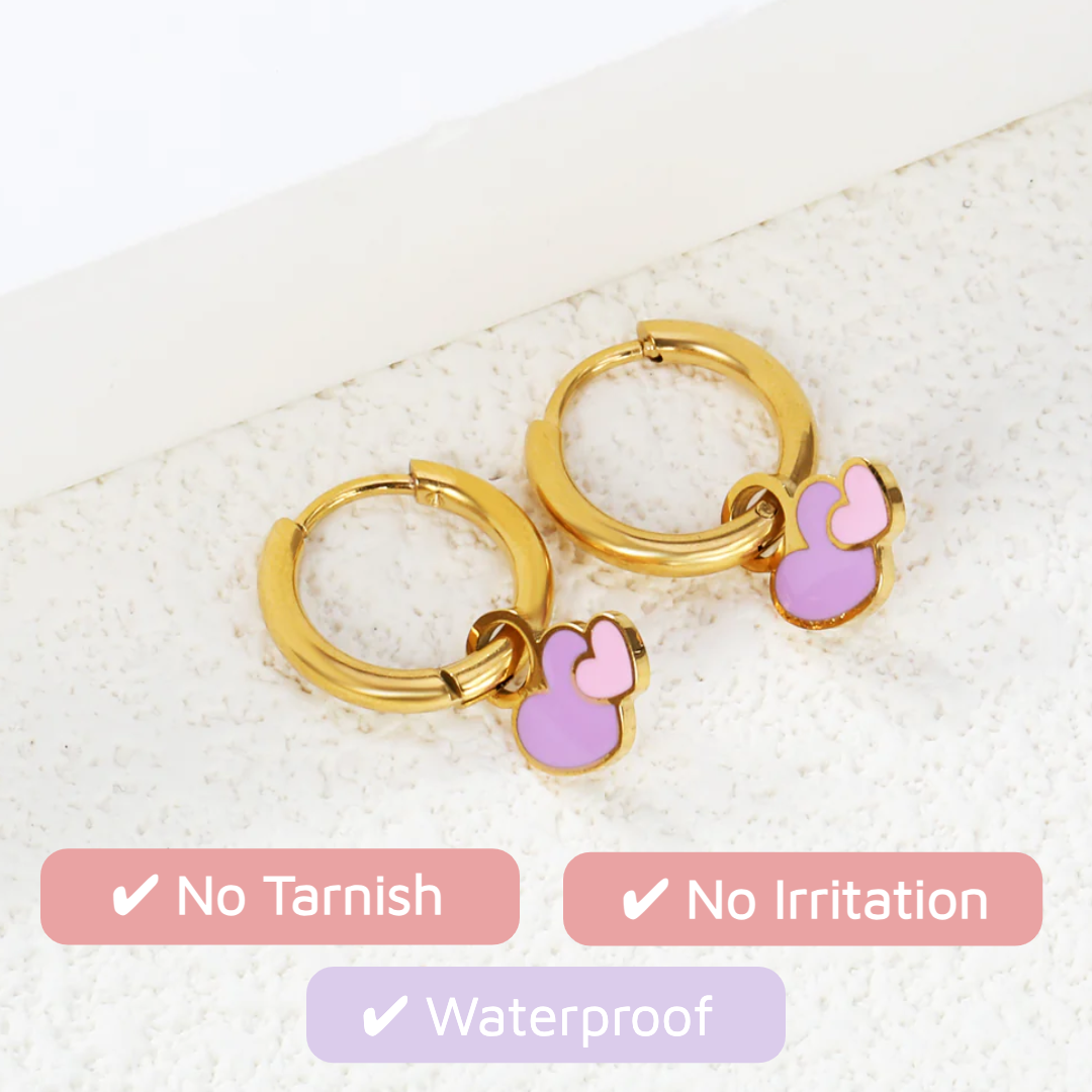 Double Love Heart Huggies