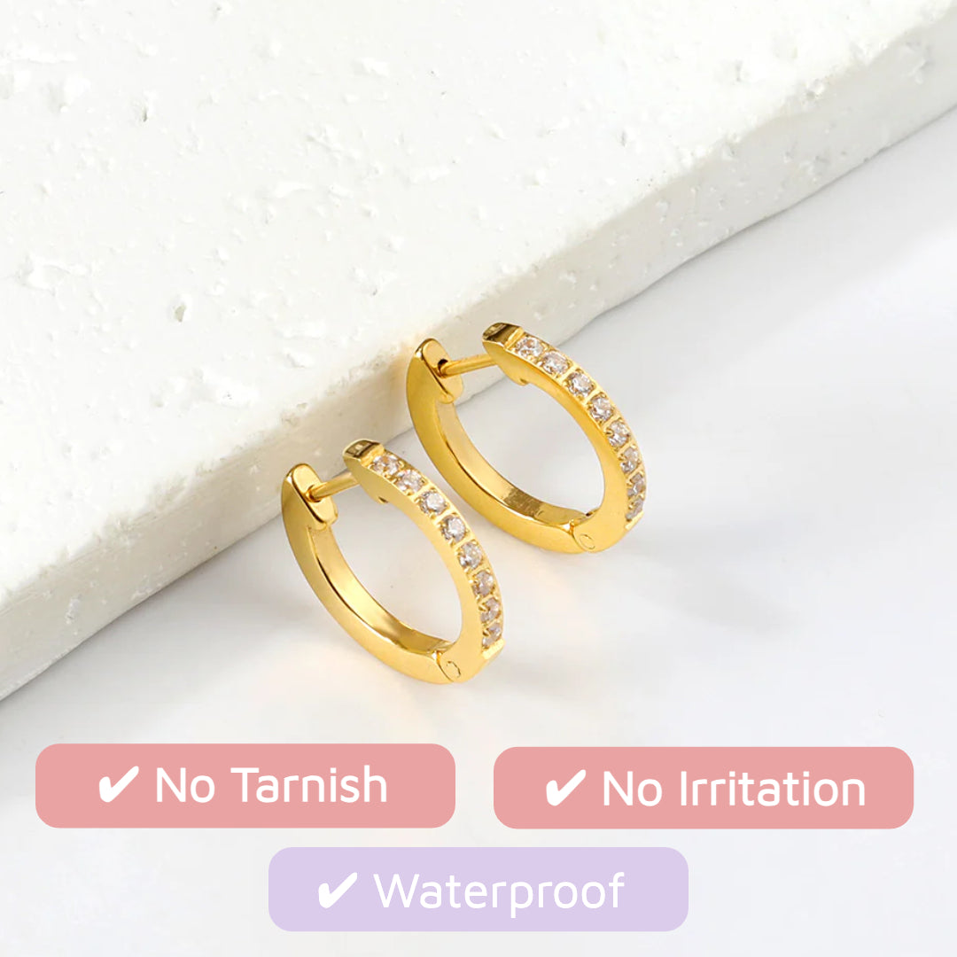 Everyday Sparkle Huggies Gold