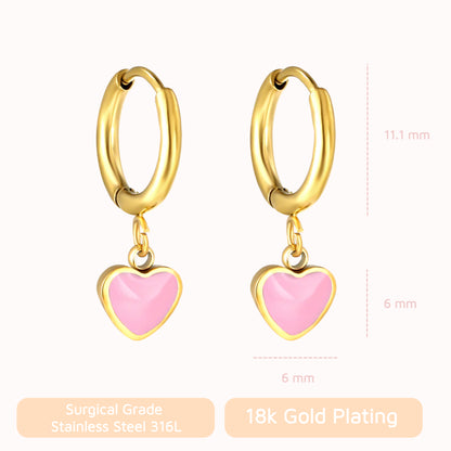 Heart Huggies Gold