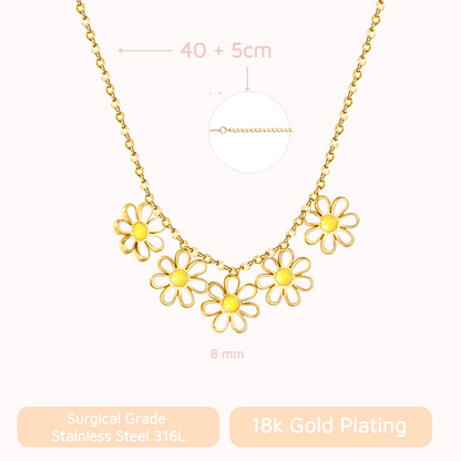 Daisy Chain Necklace