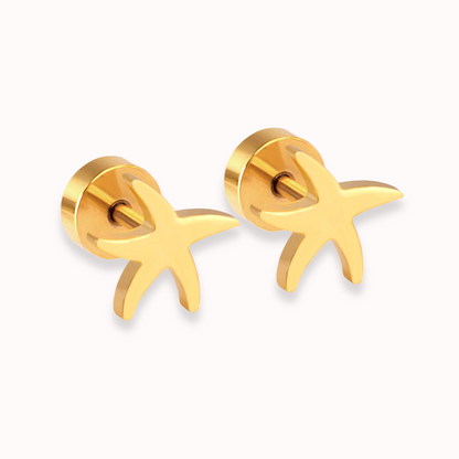 Starfish Flat Back Studs
