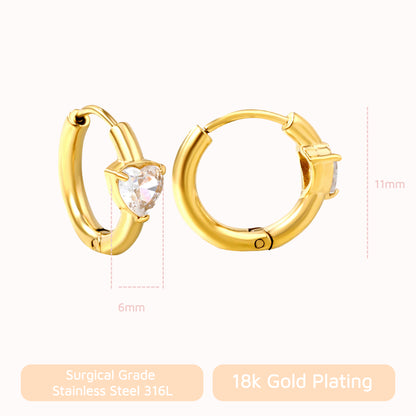 Sweetheart Spark Huggies Gold