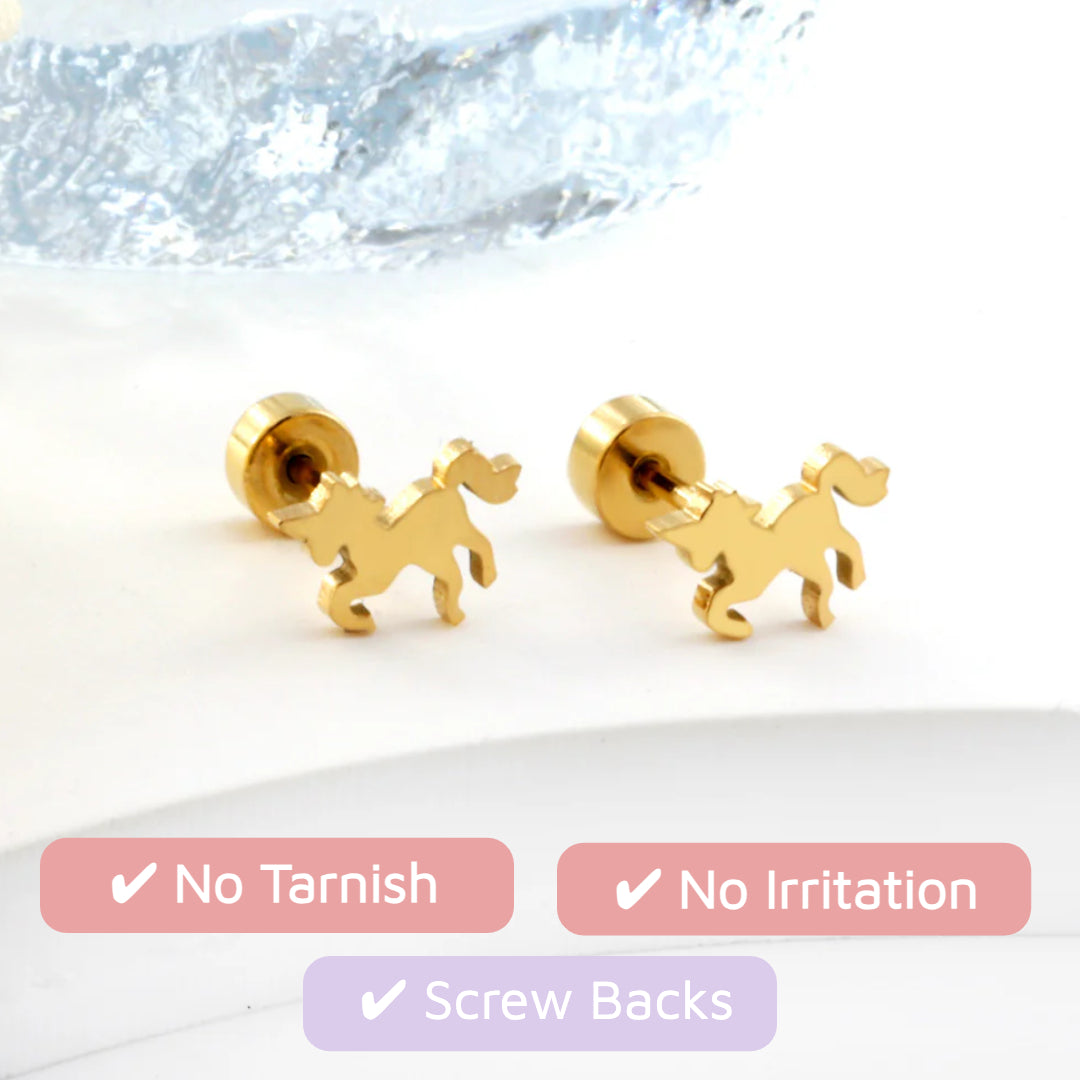 Unicorn Flat Back Studs