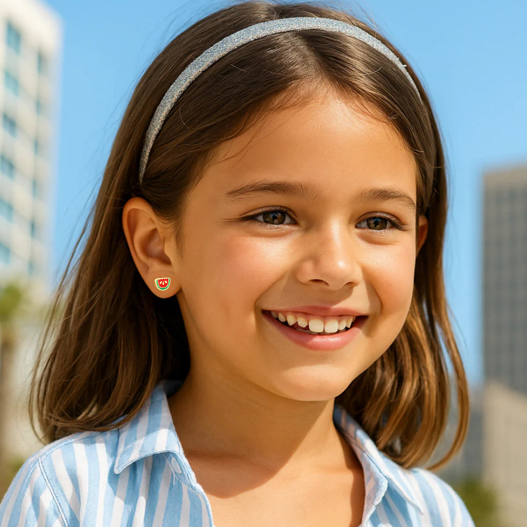 Watermelon Pop Flat Back Studs