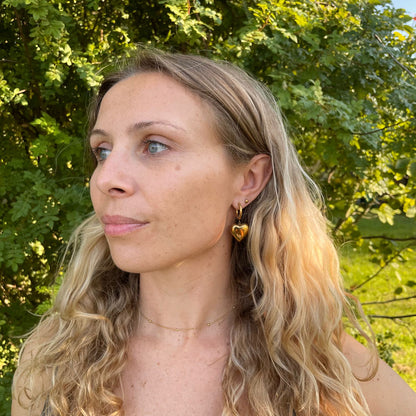 Simple Flat Back Studs Gold