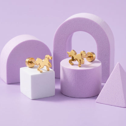 Unicorn Flat Back Studs