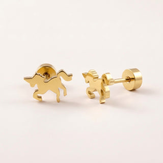 Unicorn Flat Back Studs